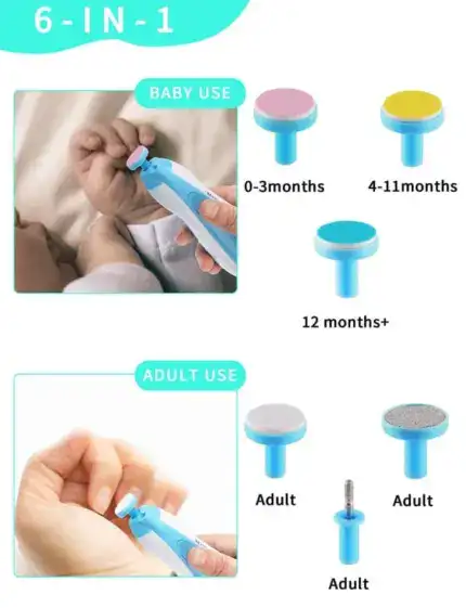 Nail Care Set For The Whole Family Use