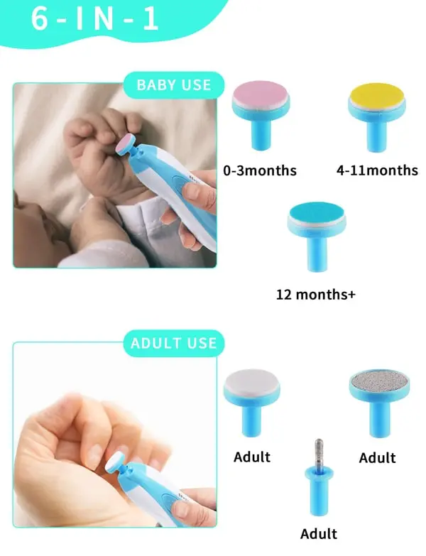 Electric Nail File Set
