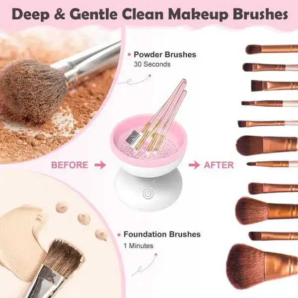 Deep Cleaning Makeup Brushes