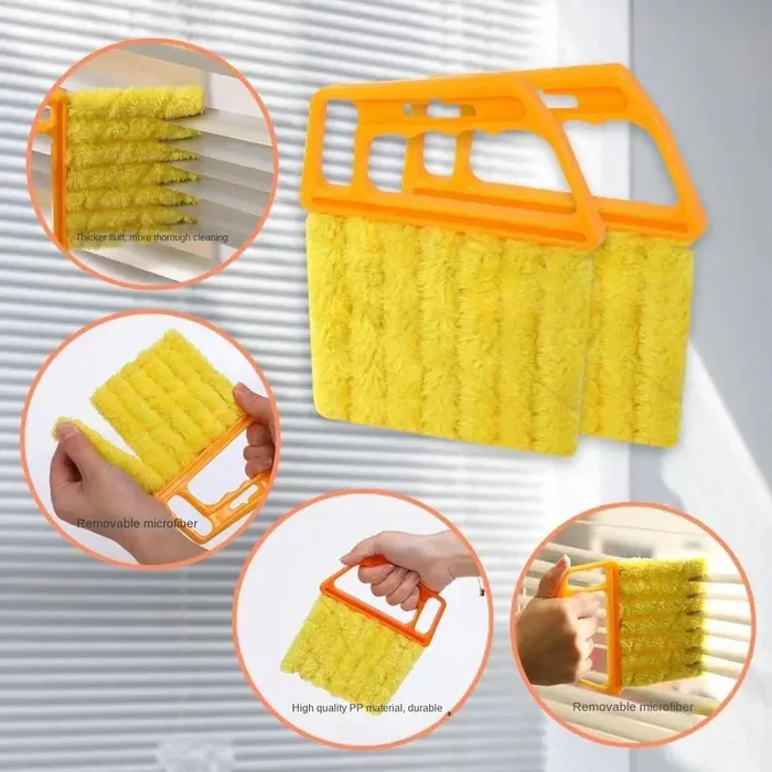 Storage solution for cleaning brush